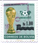 Stamps Bolivia -  Sellos sobrecargados