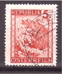 Stamps Austria -  serie- Paisajes