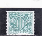 Stamps Spain -  Plan sur de Valencia (41)