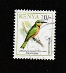 Stamps Kenya -  Merops oreobates