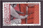 Stamps Liechtenstein -  serie- El múndo laboral