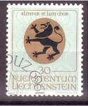 Stamps Liechtenstein -  serie- Escudos religiosos