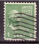 Stamps United States -  George Washington