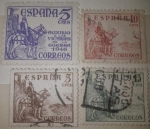Stamps : Europe : Spain :  1937 a 46 AUXILIO A VICTIMAS DE LA GUERRA