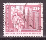 Stamps Germany -  Turismo- Lenin y torre residencial