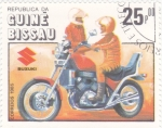 Stamps Guinea Bissau -  MOTO SUZIKI