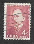 Stamps Cuba -  549 - Centenario del Nacimiento del General Emilio Nuñez
