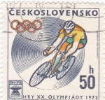 Stamps Czechoslovakia -  OLIMPIADA MUNICH'72