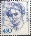 Stamps Germany -  Scott#1735 , intercambio 0,60 usd. , 450 cents. , 1992