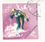 Stamps Hungary -  OLIMPIADA DE GRENOBLE´68