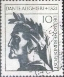 Stamps Germany -  Scott#1073 , intercambio 0,20 usd. , 10 cents. , 1971