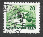 Stamps Hungary -  1508 - Tranvía