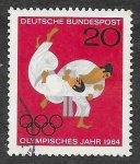 Stamps Germany -  899 - XVIII JJOO de Tokyo
