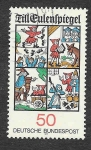 Stamps Germany -  1230 - Till Eulenspiegel