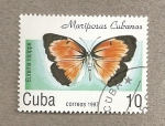 Stamps Cuba -  Mariposas cubanas Eurema nicippe