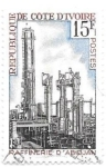 Stamps Ivory Coast -  refineria