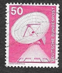 Stamps Germany -  1175 - Antena Parabólica