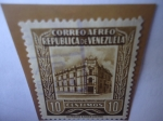 Stamps Venezuela -  República de Venezuela - Oficina Principal Correos de Caracas 1955