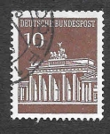 Stamps Germany -  952 - Monumento
