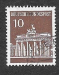 Stamps Germany -  952 - Monumento