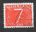 Stamps Netherlands -  343 - Número