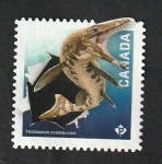 Stamps Canada -  3124 - Dinosaurio, Tylosaurus pembinensis