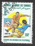 Stamps Comoros -  804 - Campeonato mundial de fútbol USA´94