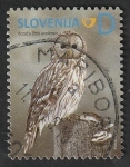 Stamps Slovenia -  886 - Búho, Strix uralensis