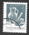Stamps Romania -  3109 - Arte Popular