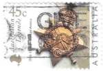 Stamps Australia -  condecoración