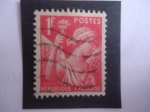 Stamps France -  IRIS - Mitología - Serie:Iris.