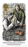 Stamps United Kingdom -  sherlock holmes