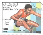 Stamps Morocco -  barcelona 92