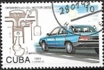 Stamps Cuba -  Coche diesel