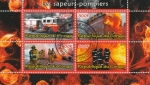 Stamps Republic of the Congo -  Servicios de Bomberos