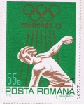 Stamps Italy -  Juegos Olimpicos Munchen 72