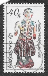 Stamps Czechoslovakia -  2214 - Cerámica Eslovaca