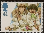 Stamps United Kingdom -  Navidad y los niños