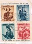 Stamps Austria -  Alemania 1