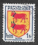 Stamps France -  661 - Escudo de Bearn
