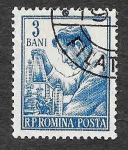 Stamps Romania -  1024 - Químico