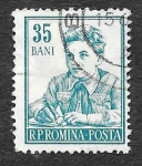 Stamps Romania -  1028 - Pionero