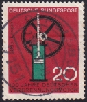 Stamps Germany -  100 años motor de combustión