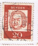 Stamps Germany -  Bach