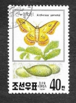 Stamps North Korea -  2993 - Polilla