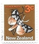 Stamps New Zealand -  insectos