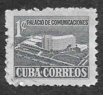Stamps Cuba -  RA16 - Palacio de Comunicaciones