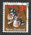 Stamps New Zealand -  442 - Polilla