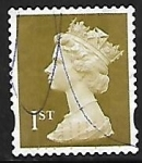 Stamps United Kingdom -  Reina Elizabeth II