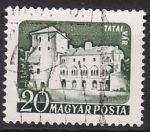 Stamps Hungary -  Castillos